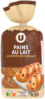 Pains au lait aux pépites de chocolat au lait 10x350g