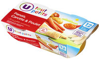 Bols panais-carotte & poulet dès 12 mois