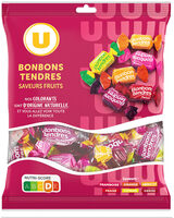 Bonbons tendres fruits