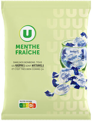 Pastilles Menthe fraîche sachet de 340g