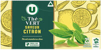 Thé vert aromatisé citron