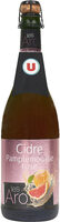 Cidre "Les Aro" pamplemousse rose 2,5°