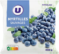 Myrtilles sauvages douces & sucrées - 450g