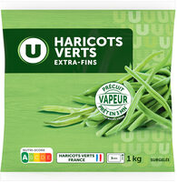 Haricots verts extra fins cuits