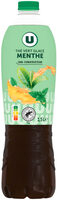 Boisson au thé vert glacé Parfum menthe - Bouteille 1,5l