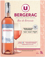 Bergerac AOP rosé Roc de Breyssac fontaine à vin 3L