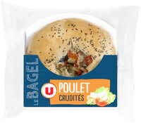 Sandwich Bagel au poulet, 145g