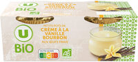 Petits pots de crème à la vanille bourbon 2x100g
