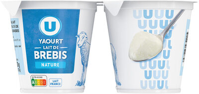 Yaourt au lait de brebis nature 3%MG, 4x125g