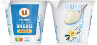 Yaourt au lait de brebis sucré à la vanille 3%MG, 4x125g