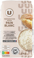 Mélange de farines boulangères pour pain blanc 1kg