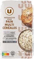 Mélange de farines boulangères pour pain multicéréales 1kg