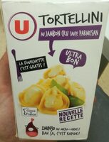 Tortellini au jambon cru sauce parmesan