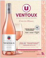 Ventoux AOP rosé Croix des Alliances fontaine à vin 3L