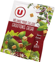 Mélange pour salade croûtons sauce caesar