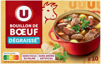 Bouillon de boeuf dégraissé 10 cubes - 100g