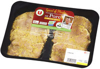 Tranche fine porc miel moutarde,