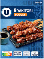 Yakitori poulet x8 210g