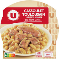 Plat cuisiné Cassoulet toulousain barquette micro-ondable de 300g