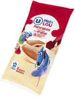 Pancakes fourrage goût fraise