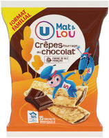 Crêpes fourrées chocolat 15 pièces - 480g