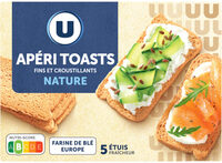 Biscuits apéritifs Apéri toast nature 100g