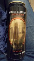 Biere blonde extra forte
