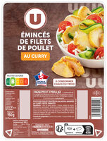 Emincés de filet de poulet au curry 150g