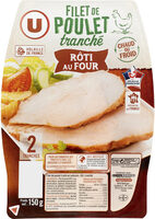 Filet de Poulet rôti au four - x2 tranches, 150g