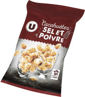 Cacahuètes grillées sel et poivre
