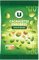 Cacahuètes enrobées saveur wasabi 150g