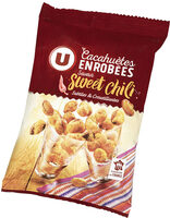 Cacahuètes enrobées saveur sweet chili
