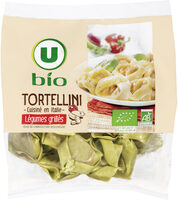 Tortellini aux légumes grillés Bio