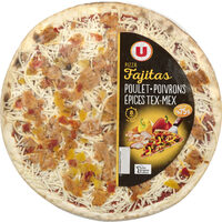 Pizza fajitas au poulet