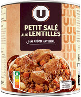 Petit salé aux lentilles boîte de 840g