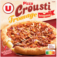 Pizza crousti fromage bolognaise 470g