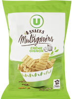 Snacks multigrains crème oignon