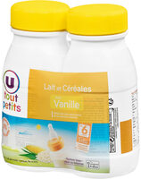 Lait et céréales goût vanille