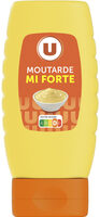 Moutarde mi-forte bouteille de 250g
