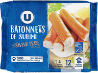 Bâtonnets de surimi, x12 192g