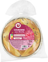 Couronne des rois briochée pépites framboise