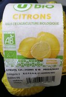 Citron Verna - calibre 4/5 - Catégorie 2 - Filet 4 fruits