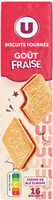 Biscuits goût fraise , paquet de 295g