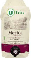 Vin rouge Pays d'Oc Merlot IGP Le Bosquet , 1,5L