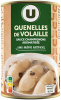 Quenelles de volaille sauce champignons boîte de 400g