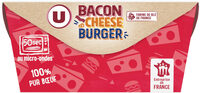 Bacon cheese burger 155g