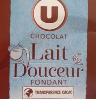 Chocolat lait douceur