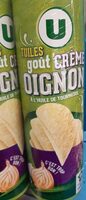 Tuiles goût crème oignon