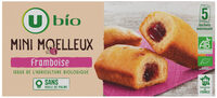 Mini moelleux à la framboise