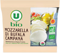 Fromage AOP Mozzarella di bufala campana bio 23% MG ,125g